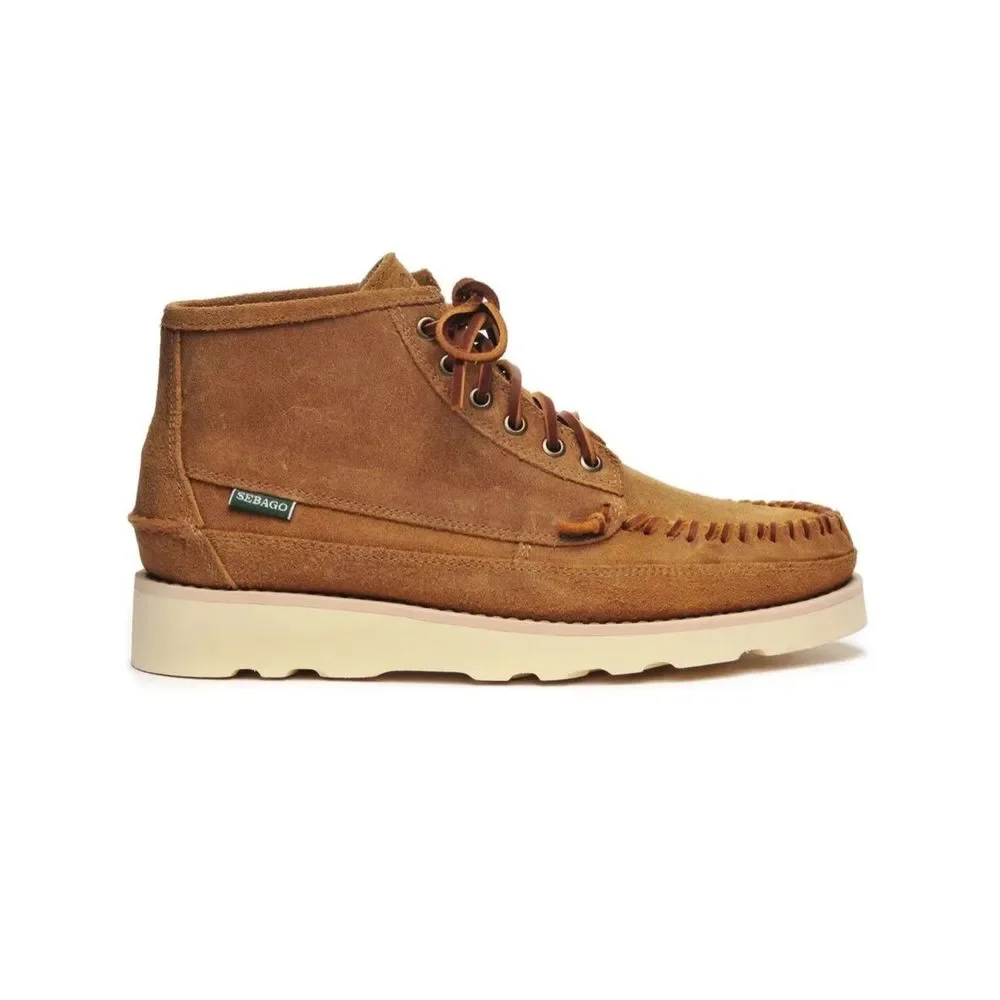 New Sebago Keuka Mid BEIGE CAMEL Size Us8